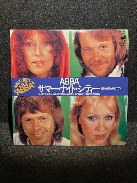 Abba - Summer night city - JAPAN 7" Singel