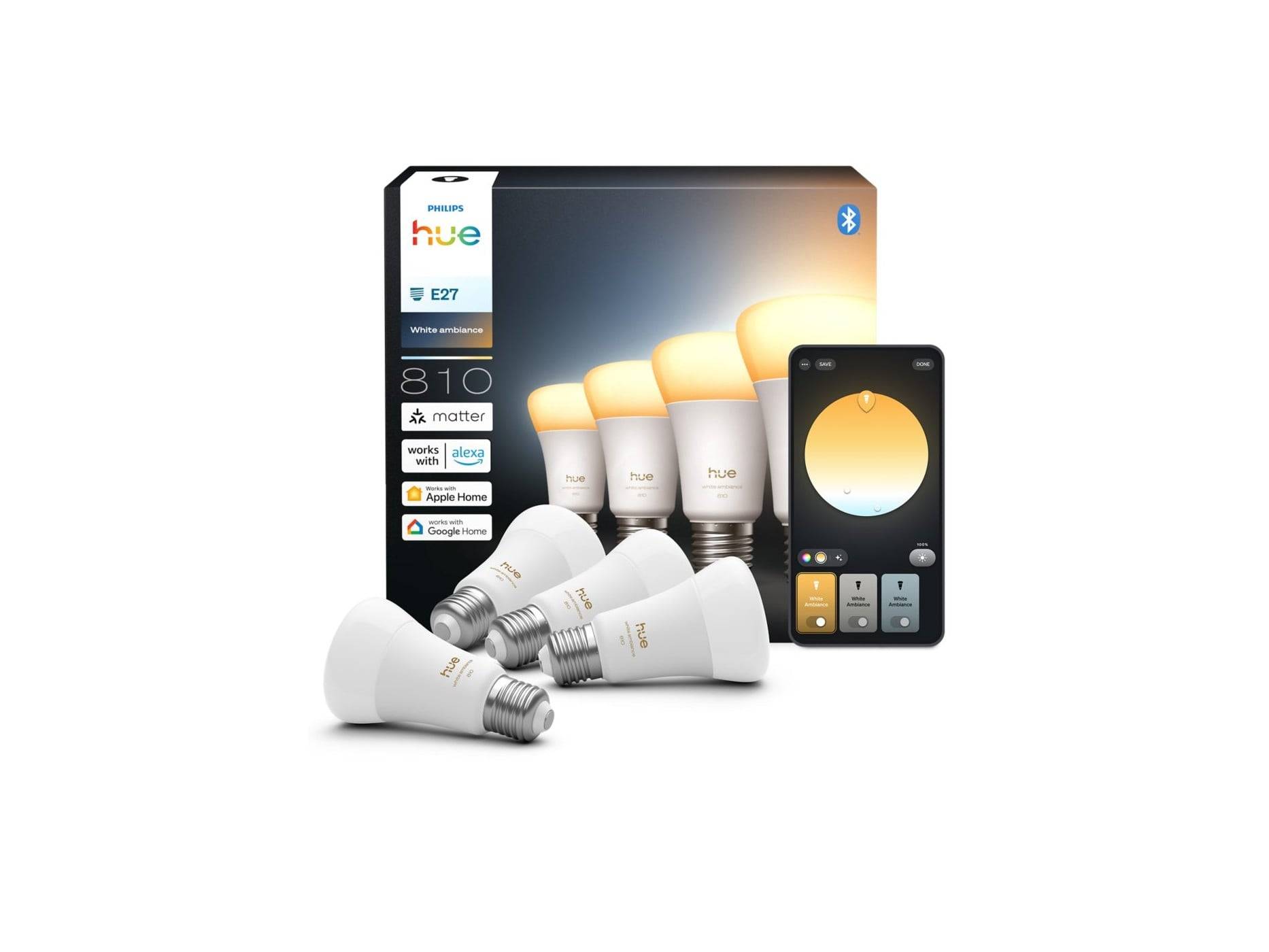 Philips hue white ambiance 4 pak • Sammenlign pris »