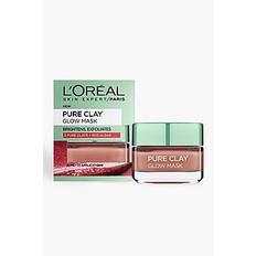 L'Oreal Paris Pure Clay Glow Face Mask 50ml - red - ONE SIZE