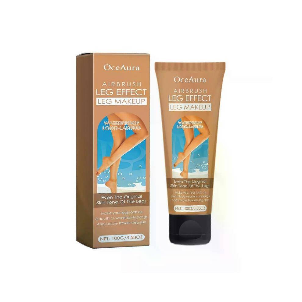 (Brown) Leg And Body Makeup Foundation, Waterproof Cover Up Legs Makeup,Evens Skin Tone,Leg Foundation Makeup for Women