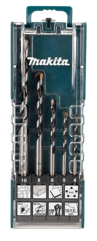 Makita Borrsats 5-delar Multi