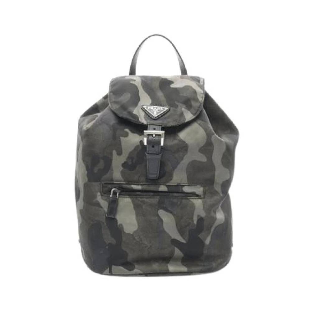Prada Vintage - Pre-owned Nylon Backpack Vintage - Herr - ONE Size - Nylon