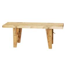 Hillerstorp - Ecobench 120 cm Oljad Björk Ljusbrun