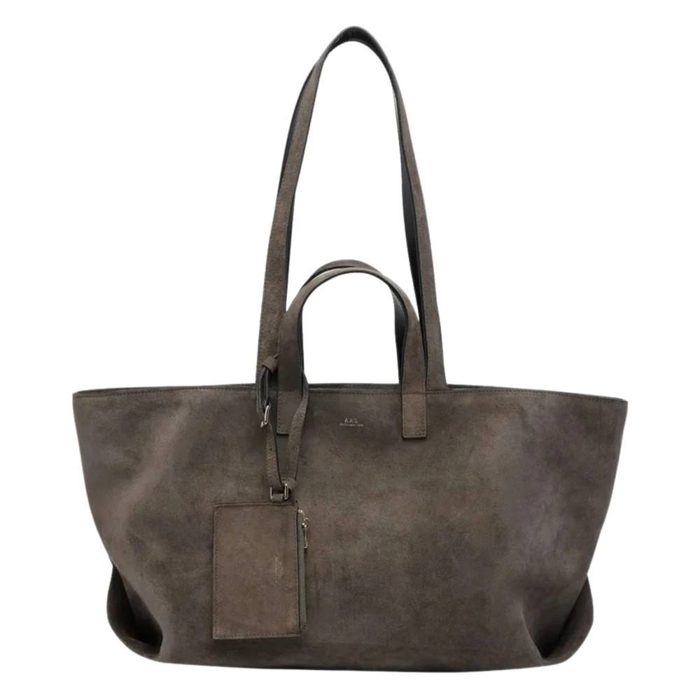 A.P.C. Le Drummer Bag - Tasker - Dame - Grå - ONE SIZE -