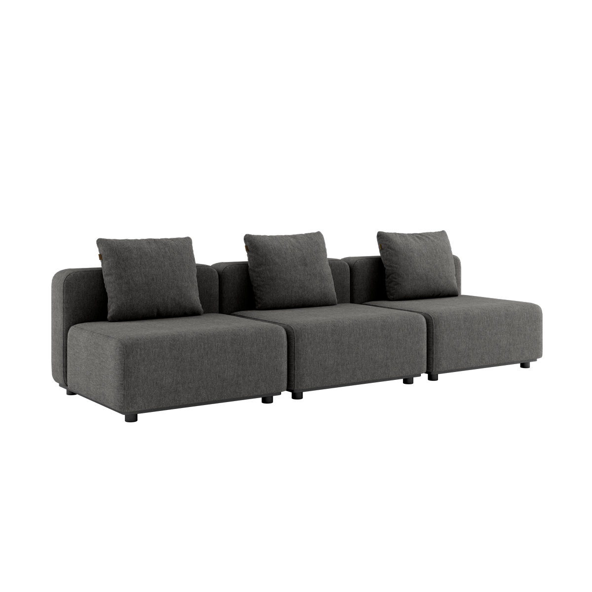 SACKit Cobana Lounge Sofa - 3 seater - Cobana Grey