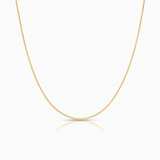Pansarkedja 36cm 18K guld