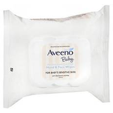 Aveeno, Aveeno Baby Hand & Face Wipes, 25 Each