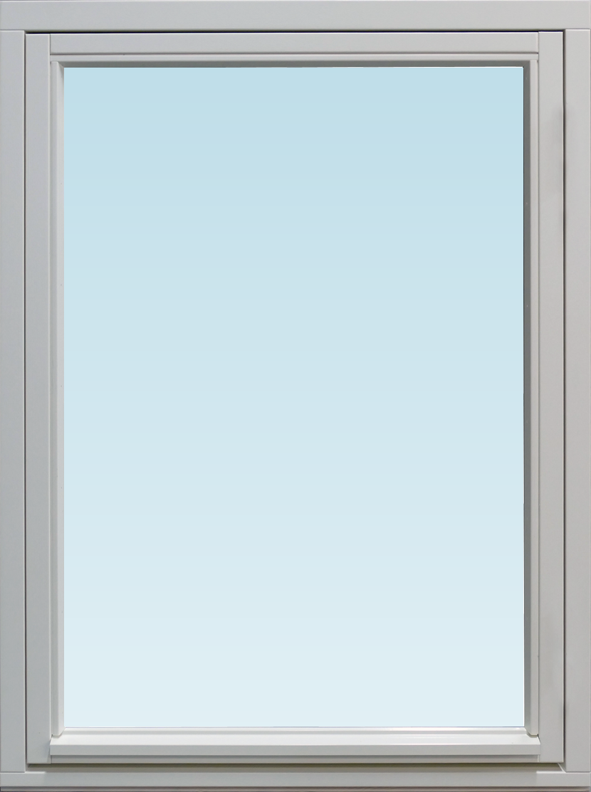 Dala Fönster DF sidohängt fönster utåtgående 880x1180mm vänster 1-luft, insida trä utsida trä, 2-glas  (9x12)