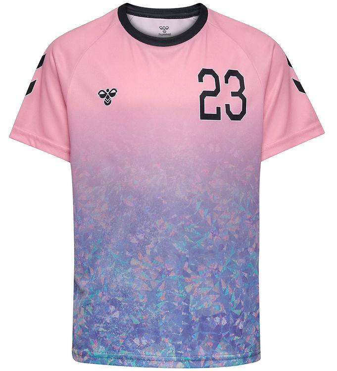 Hummel T-Shirt - hmlSHIMMER - Pink Nectar - Hummel - 4 år (104) - T-Shirt