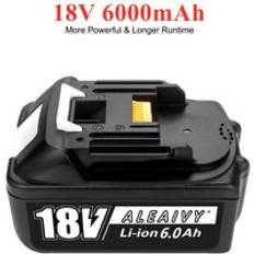Makita 18v 6.0ah uppladdningsbart li-ion batteri för makita elverktyg 18 v batterier bl1840 bl1850 bl1830 bl1860b lxt 400 + laddare