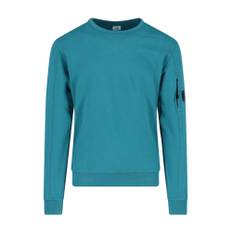 C.p. Company, Sweatshirts & Hoodies, Herr, S, Dia Gone Lens & Pen Sweatshirt - blue (S)