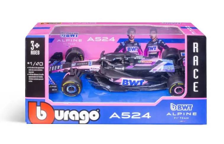 BBURAGO 1:43 F1 Alpine Ocon