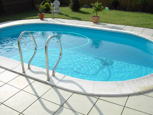 Swimmingpool, HAWAII, Oval 8x4 (h:1,5) 0,8 mm liner - PoolOasen