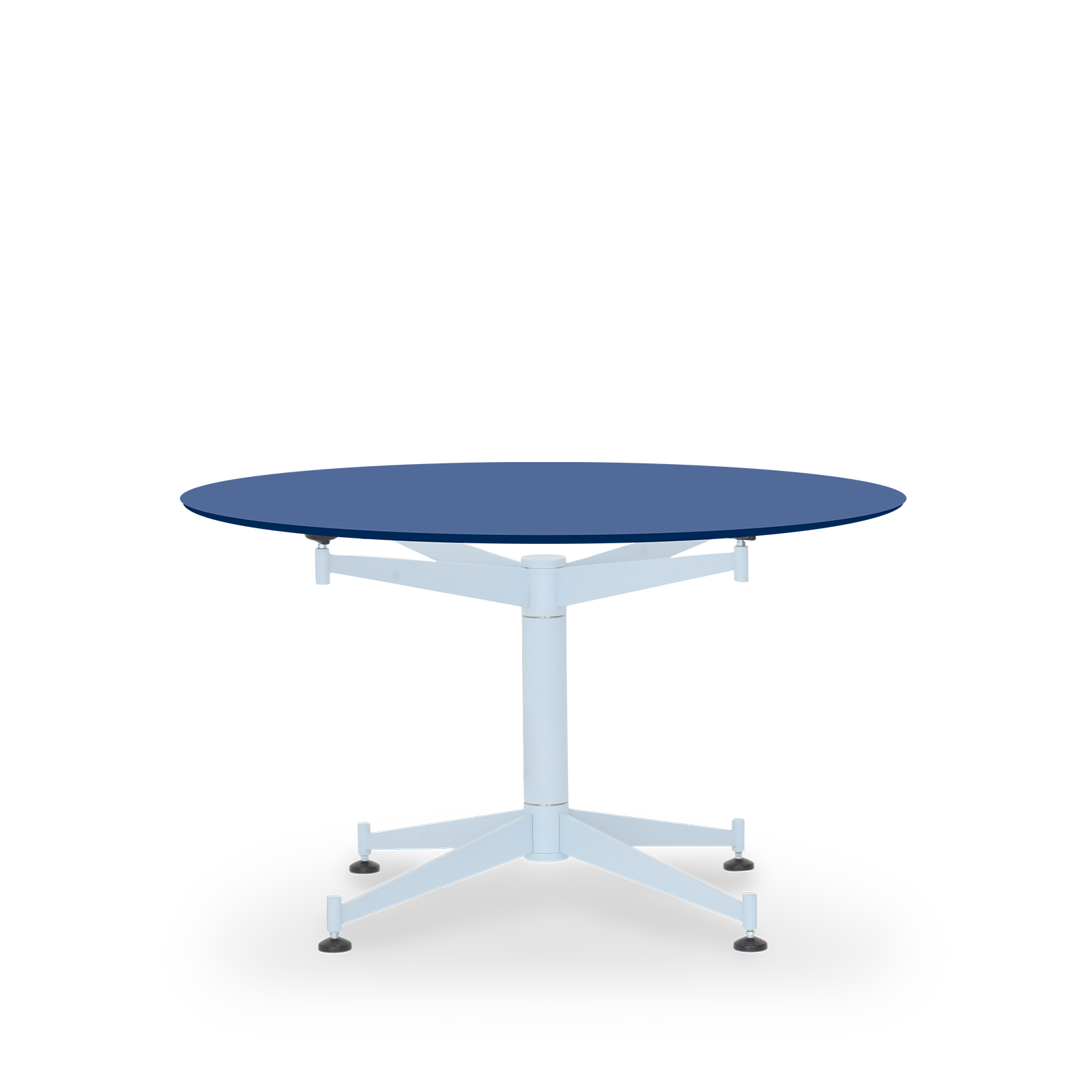 Star Table / Laminate B2B - 73-75 / Ø128 Laminate / Ultramarine Light cyan