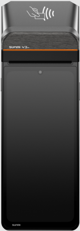 Sunmi V3H, NFC Betalingsterminal, QR scanner Android