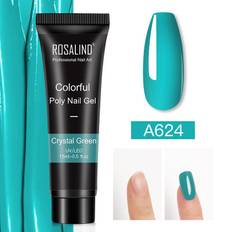 ROSALIND 15ml Poly Nail Gel Quick Builder Extension UV Gel soak off UV LED Lamp