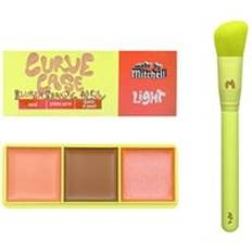 Made By Mitchell Mini Curve Cases Blursh, Bronze, Glow Sminkpalett