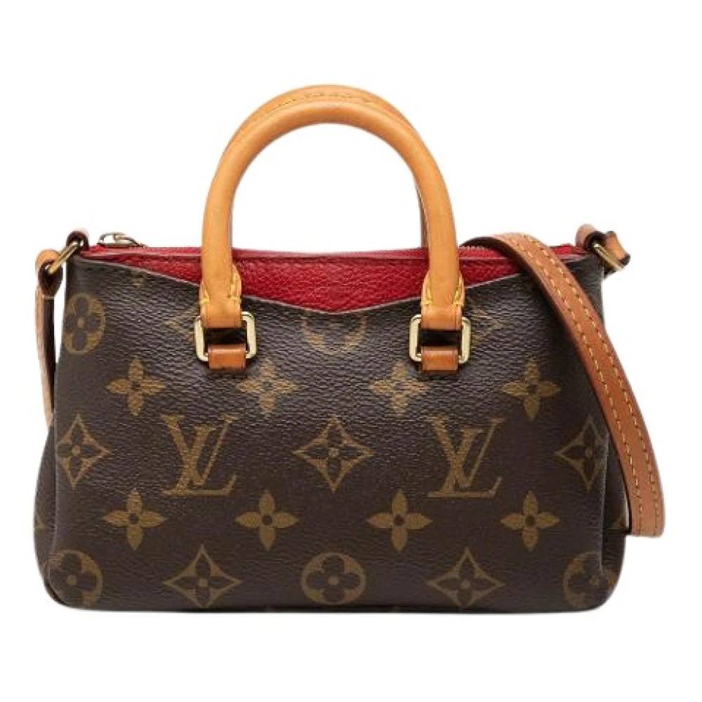 Louis Vuitton Vintage Pre-owned Pallas Mini Bag - Vintage - Dame - Brun - ONE SIZE - Uld
