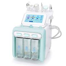 Hrydro Facial Dermabrasion Skin Care Machine 6in1 Face Cleansing Cold Hammer Skin Scrubber Acne Blackhead Remover Elitzia ETAS163