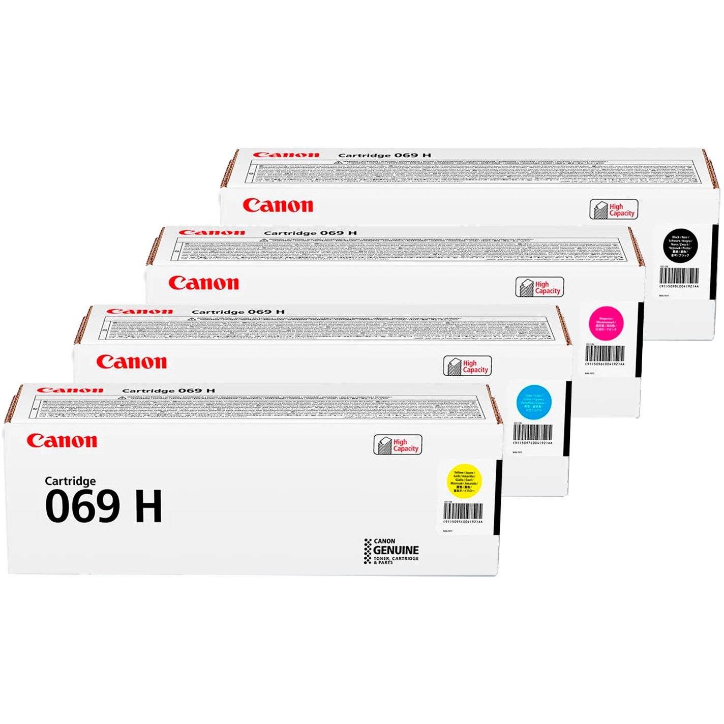 Canon Toner 069 H BK sort