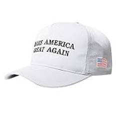 Hops Baseballkeps Make America Great Again-hatt 2016 republikan hatt keps slicker keps, Vitt, one size