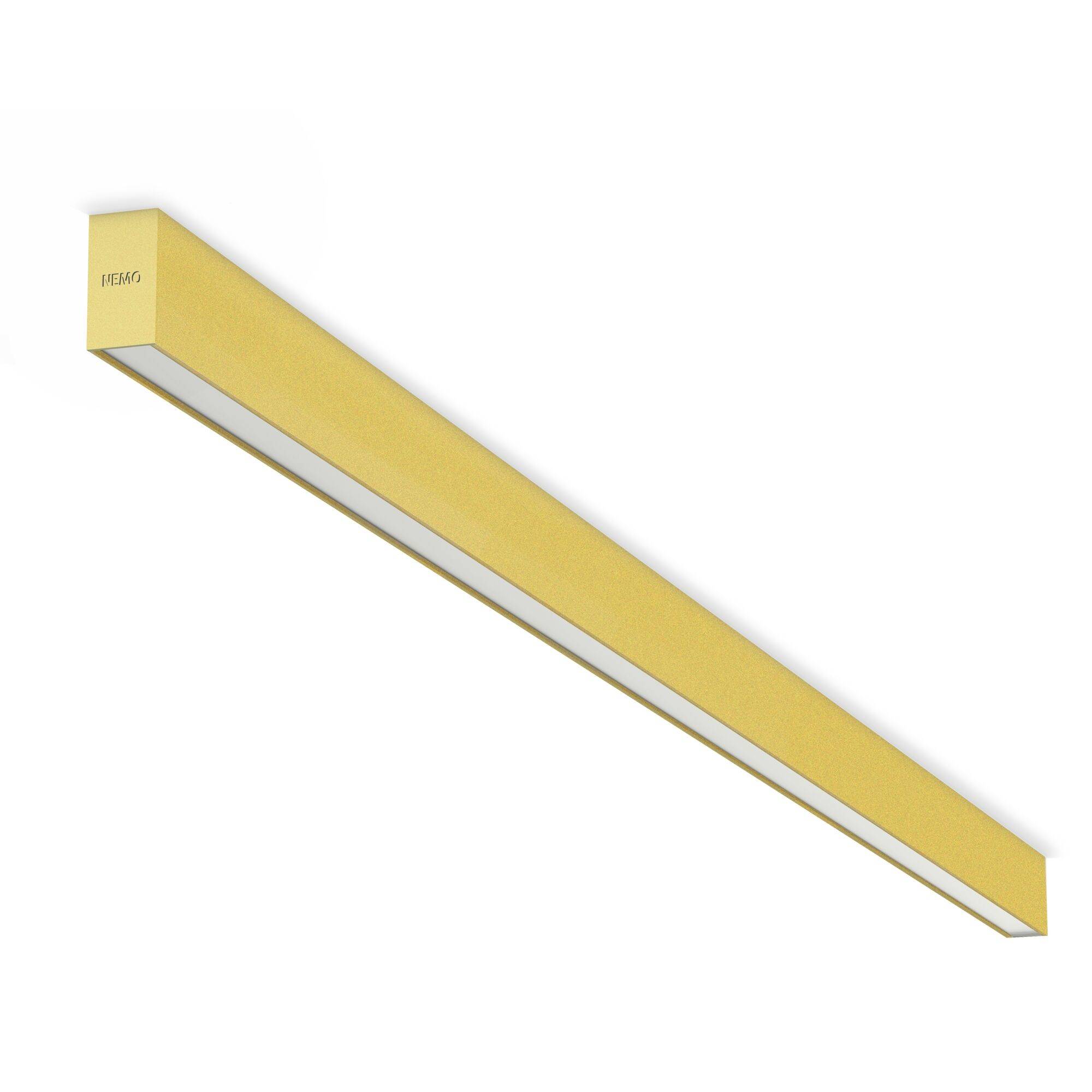 Zirkol L Loftlampe Mat Guld 100 3000K.