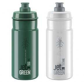 Elite Jet Green Bioplastic Water Bottle 550ml