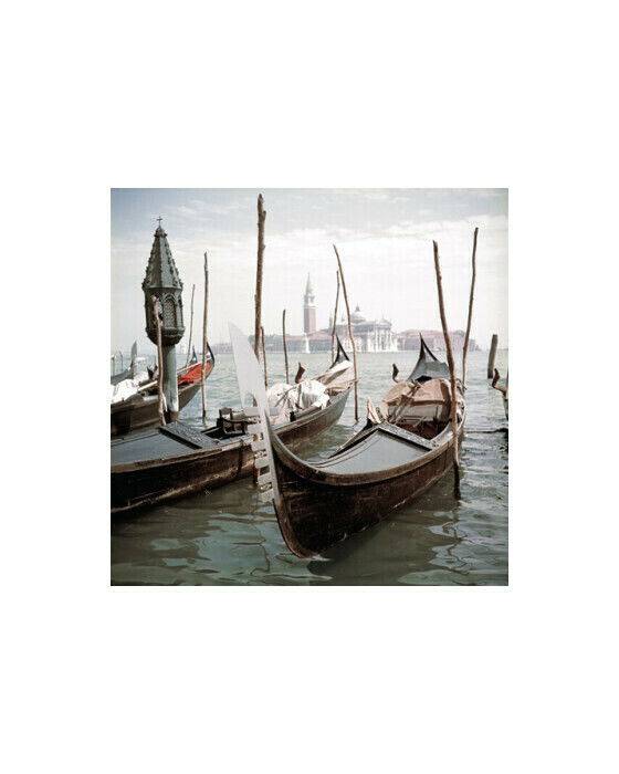 Slim Aarons Venice Gondolas