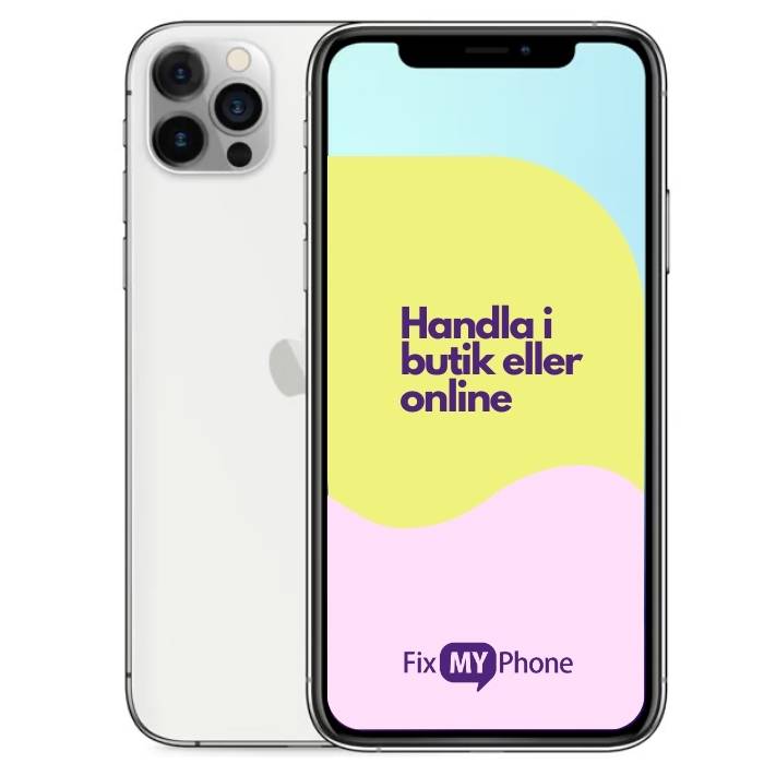 iPhone 12 Pro Max Begagnad Silver 256 GB Premium