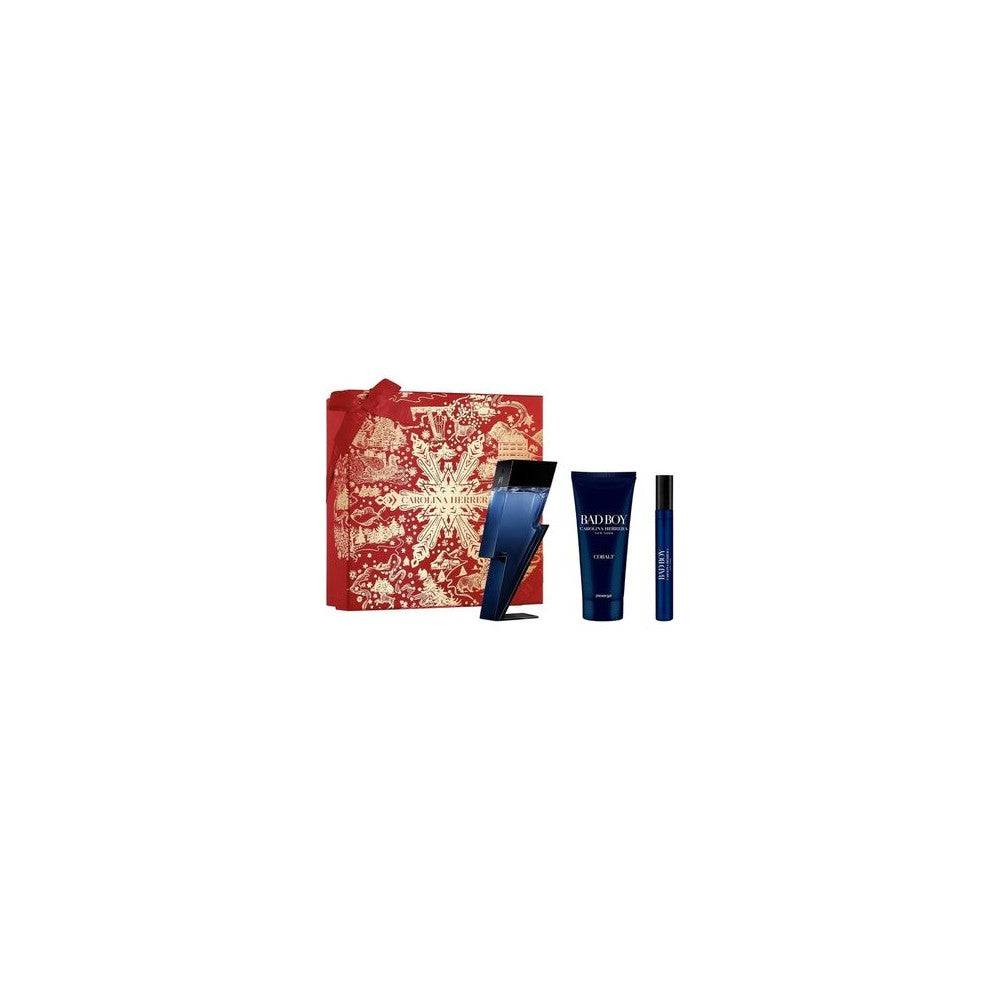 Carolina herrera Bad Boy Cobalt Electrique - EDP 100 ml + gelspray 100 ml + EDP 10 ml