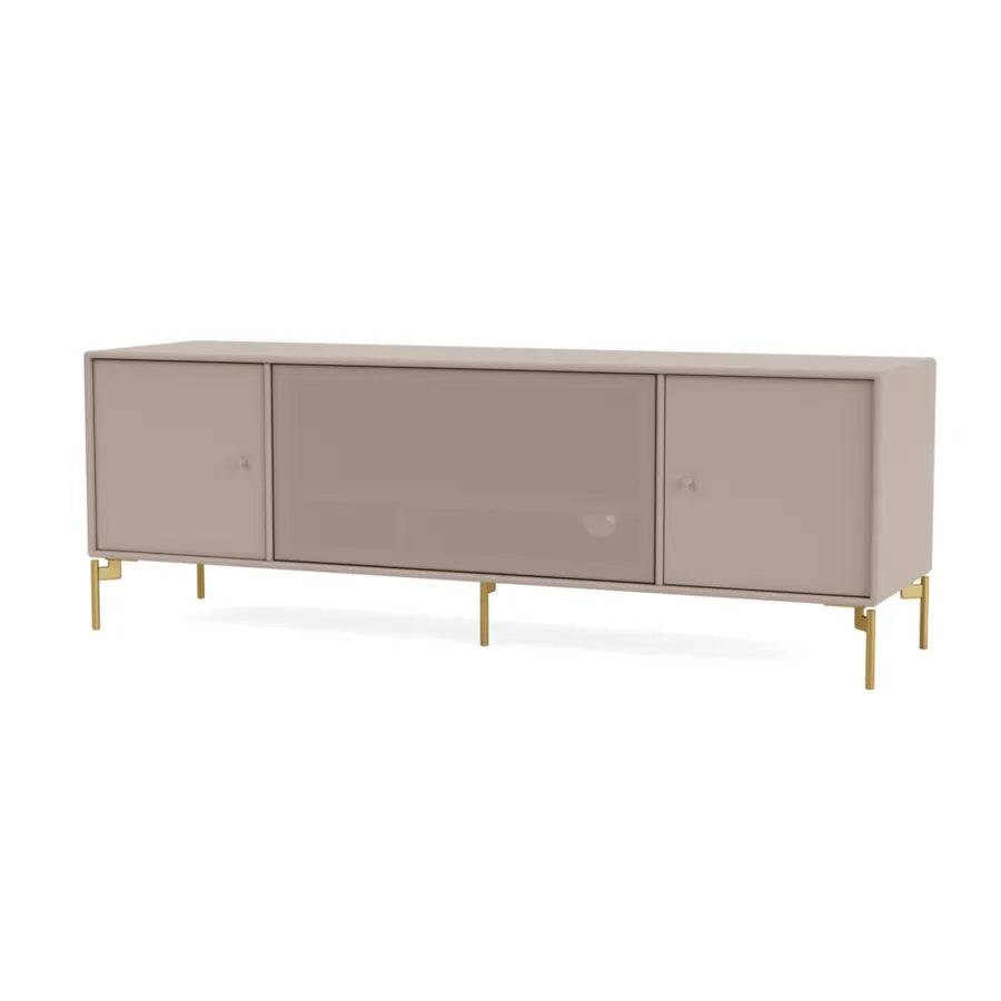 TV & Sound modul Octave III, SI13 medium, inkl. ben fra Montana Mushroom / Krom - Jacobsen Plus