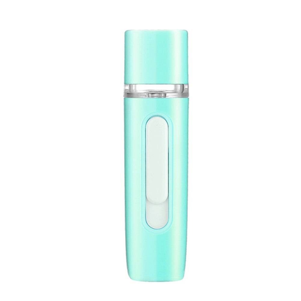 Mini usb portabel pore ansiktsångare nano mist ansiktsspruta fukt 4 färger @ me88 - Grön
