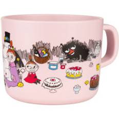 Mumin Mugg med Handtag Lilla My Ljusrosa