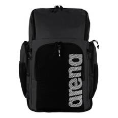 arena Team 45L Swimming Athlete Sports Backpack Training Gear Bag Unisex Black Melange (T45L)