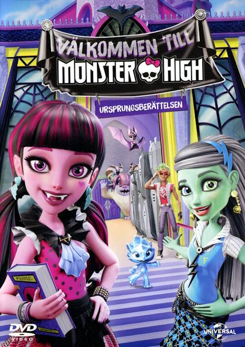 DVD - Välkommen till Monster High: Ursprungsberättelsen (Beg)