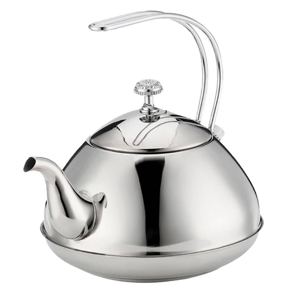 Tekanna Rostfritt Stål 1.0L/1.5L - 1.0l silver-