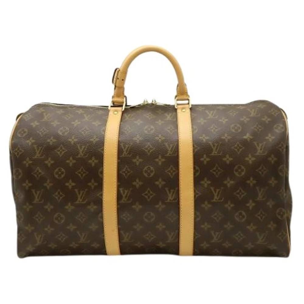Louis Vuitton Vintage Pre-owned Monogram Canvas Boston Bag - Vintage - unisex - Brun - ONE SIZE -