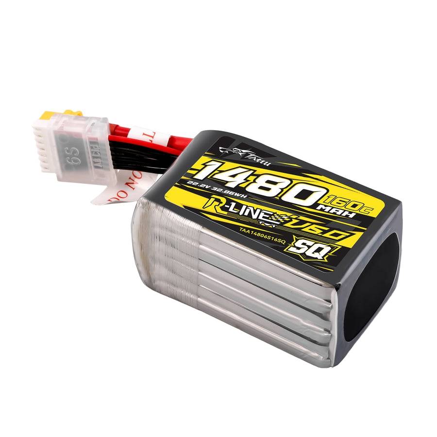 Gens 6s 1480mAh -160C-Gens Ace Tattu R-Line V6.0 XT60