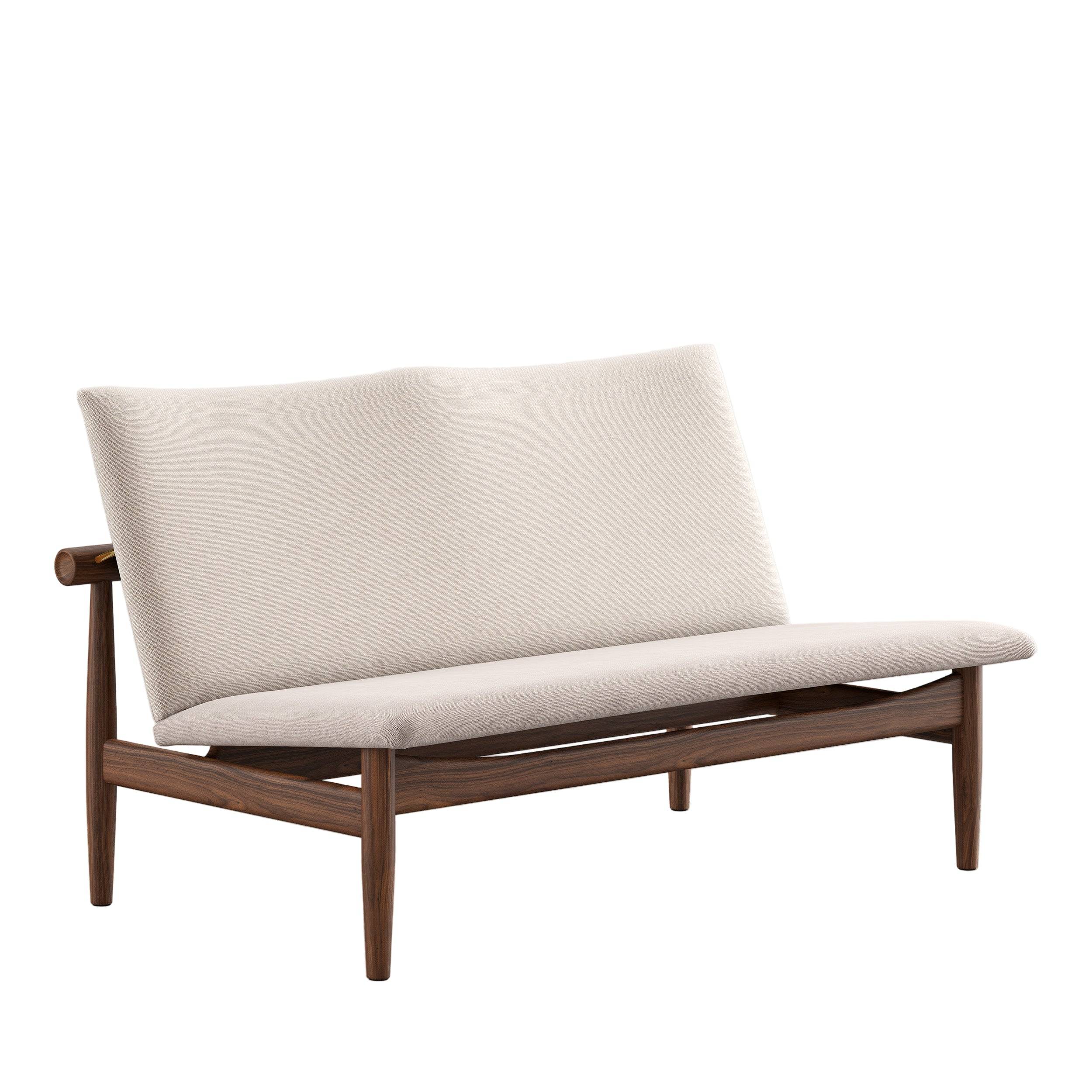 Japan 2 pers. sofa, valnød af Finn Juhl Hallingdal 113 / 103 - Jacobsen Plus