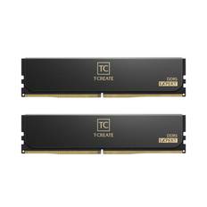 Team Group T-CREATE EXPERT CTCED564G6000HC34BDC01, 64 GB, 2 x 32 GB, DDR5, 6000 MHz, 288-pin DIMM, Schwarz