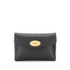 Mulberry - Darley sminkpouch - dam - läder - one size - Svart