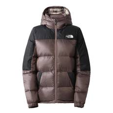 The North Face Womens Diablo Recycled Down Hoodie (Beige (DEEP TAUPE/TNF BLACK) Large)