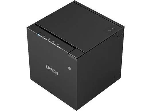 Kvittoskrivare, USB, LAN, Bluetooth, WiFi, Epson TM-m30III (USB, USB-C, LAN, WiFi & Bluetooth, Svart)