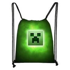 Minecraft Gymnastiktaske Sort sort
