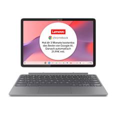 Lenovo Chromebook IdeaPad Duet 3 2-in-1 Tablet | 10,95" 2K Touch Display | Qualcomm Snapdragon SC7180 | 4GB RAM | 64GB Emmc | Qualcomm Grafik | ChromeOS | QWERTZ |grau