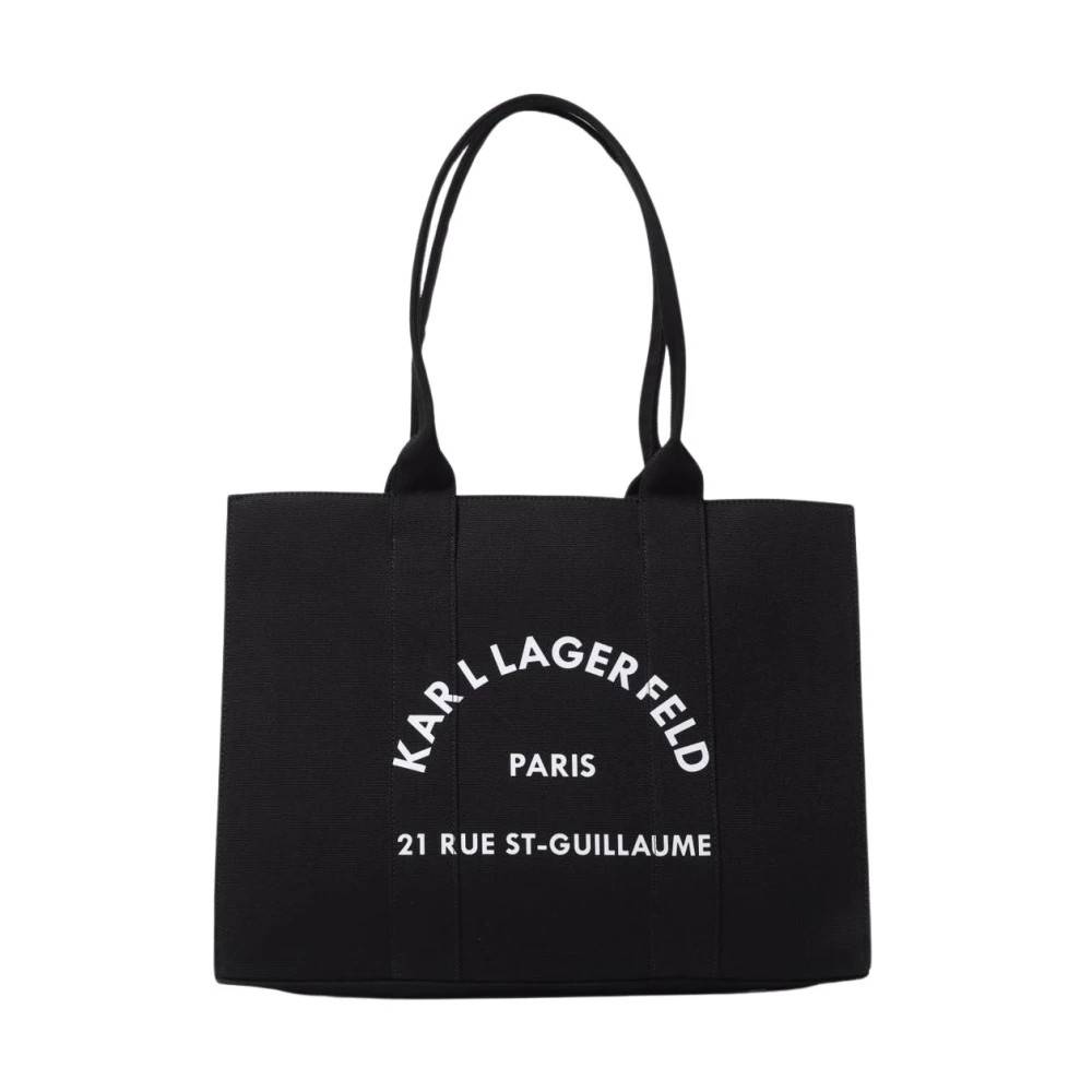 Karl Lagerfeld Tote Bag - Tasker - Dame - Sort - ONE SIZE -
