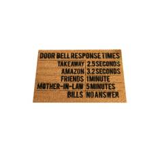 DØRMÅTTE - door bell response times