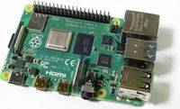(ComputerSalg) Raspberry Pi 4 Model B - Enkelttavle-computer - Broadcom BCM2711 / 1.5 GHz - RAM 2 GB - 802.11a/b/g/n/ac, Bluetooth 5.0
