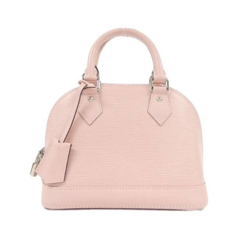 Louis Vuitton Vintage Pre-owned Alma BB Epi Taske - Vintage - Dame - Lyserød - ONE SIZE - Læder