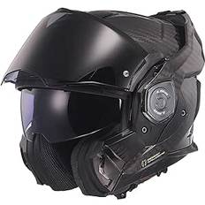 LS2, Motorcycle modular helmet ADVANT X Carbon black, L